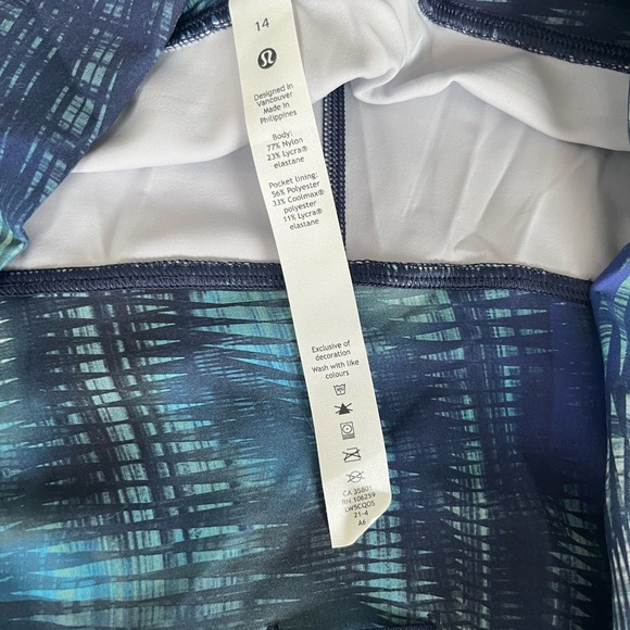 NWT Lululemon Wunder Train HR 25” tights size 14 - Picture 5 of 7